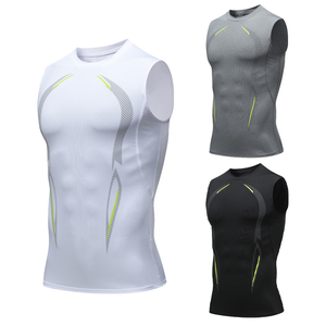Camiseta de Compresión para Hombre, Manga Corta, Secado Rápido, Transpirable, Corte Ajustado, Deportiva, para Gimnasio, Running y Entrenamiento - Product Image 1