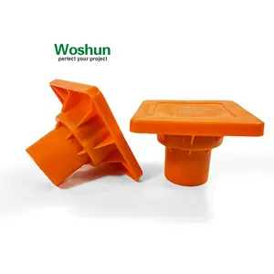 أغطية بلاستيكية باللون البرتقالي من المصنع رقم 3-8 أغطية بلاستيكية بحديد من شركة OSHA غطاء بلاستيكي بحديد من مادة البناء في الصين غطاء أمان من البلاستيك للحماية من السقوط