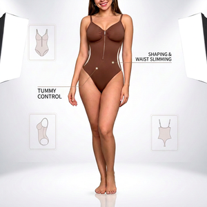 Faja Modellante Snellente Senza Cuciture con Chiusura a Cerniera, Stile Perizoma, per un Controllo Perfetto di Pancia e Addome Inferiore, Valorizza le Curve, da Donna - Product Image 5