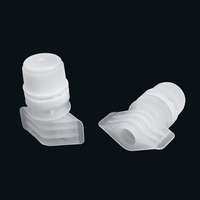 Bouchon de bec verseur en plastique PE de 6 mm, petite taille, anti-fuite et inviolable pour pochette cosmétique liquide et trousse de maquillage