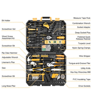 Juego <span class=keywords><strong>de</strong></span> <span class=keywords><strong>Herramientas</strong></span> Manuales AIRFORCE <span class=keywords><strong>de</strong></span> 228 Piezas, Juego <span class=keywords><strong>de</strong></span> Llaves <span class=keywords><strong>de</strong></span> Tubo para Reparación <span class=keywords><strong>de</strong></span> Automóviles OEM, Aleación <span class=keywords><strong>de</strong></span> Aluminio, Acero al Cromo Vanadio, Caja <span class=keywords><strong>de</strong></span> <span class=keywords><strong>Herramientas</strong></span> <span class=keywords><strong>de</strong></span> Plástico - Product Image 3