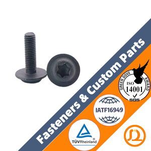 Tự Khai thác vít giàn máy giặt đầu Phillips thép carbon cứng kẽm Đen gỗ kim loại ốc vít ốc vít - Product Image 1