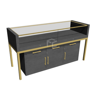 Nouveau design PENBO Vitrine et comptoir de bijoux en verre personnalisés pour magasins de détail avec serrure Service ODM OEM - Product Image 2