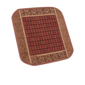 Cojín de Bambú para Silla de Oficina, Alfombrilla de Bambú Antideslizante para Silla de Computadora, Alfombrilla Refrescante de Bambú para Auto, Cojín Transpirable para Respaldo - Product Image 5