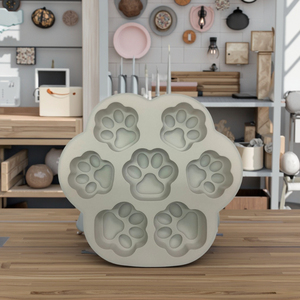 Moule en silicone en forme de patte de chat - Adorable moule à pâtisserie pour gâteaux et desserts créatifs - Product Image 5