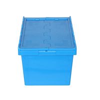 Bac de stockage logistique multi-usages en plastique incliné, empilable et emboîtable pour entrepôt