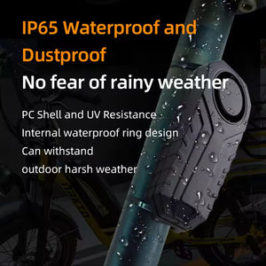 Bocina Eléctrica para Bicicleta SP Xp-48, Alarma con Sensor de Desplazamiento, Volumen Ajustable en Tres Niveles, Inteligente, Negra, 113dB - Product Image 2