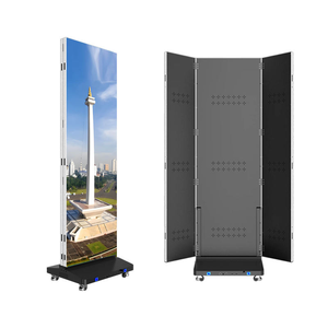 Écran LED P2 pliable portable pour intérieur, résolution 4K, luminosité 1000 cd, garantie de 3 ans pour les magasins de détail - Product Image 1