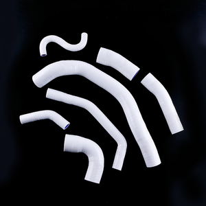 Tuyau de radiateur de moto en silicone pour Yamaha YZF-R1 R1 YZF R1 YZF -R1 2002 <span class=keywords><strong>2003</strong></span> 02-03 Blanc - Product Image 2