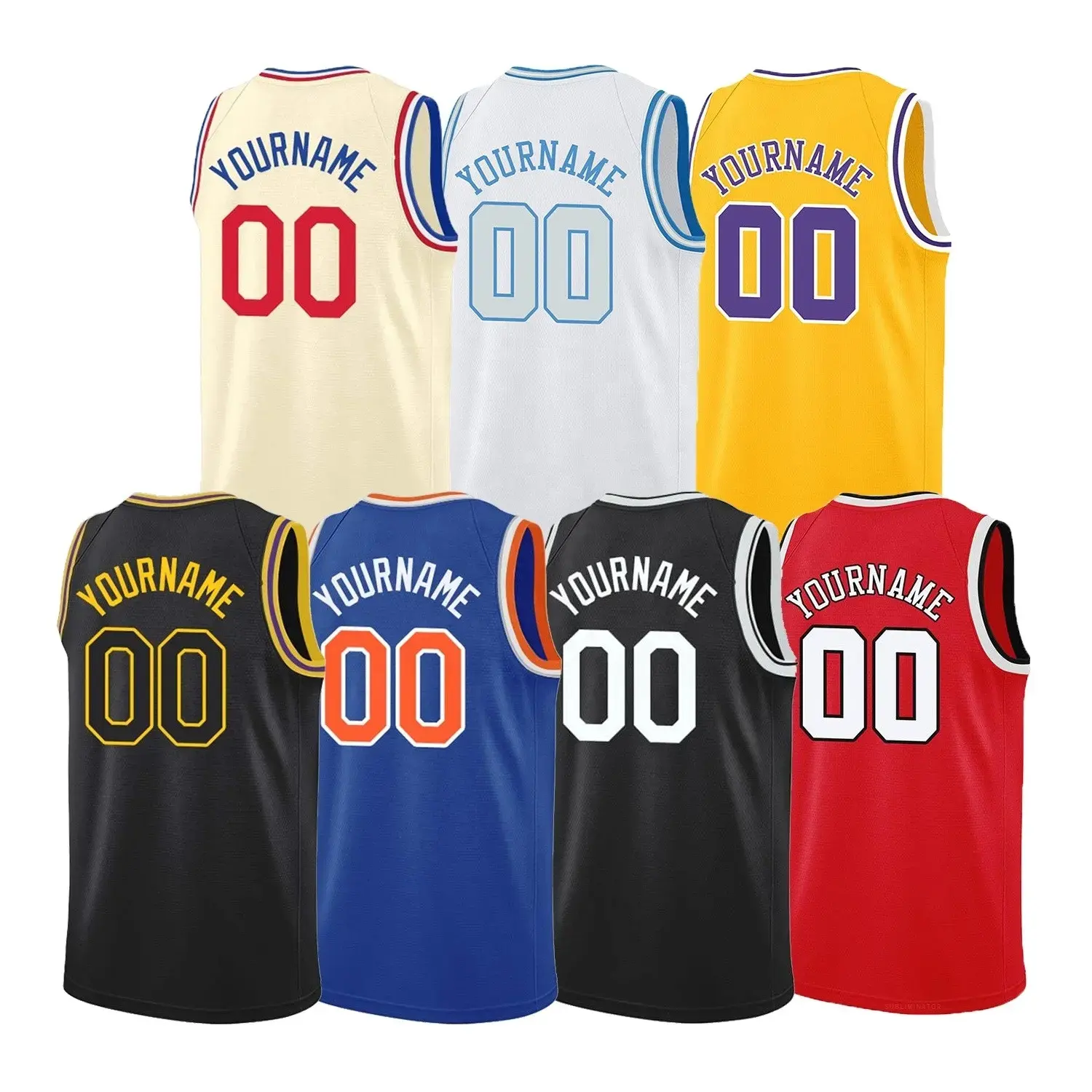 Wholesale blank basketball jersey shirt cheap custom design pink and black men's plain basketball jerseys uniforms