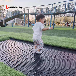 <span class=keywords><strong>Trampoline</strong></span> d'extérieur sans filet de sécurité <span class=keywords><strong>Trampoline</strong></span> sautant enterré dans le sol pour parc public - Product Image 6