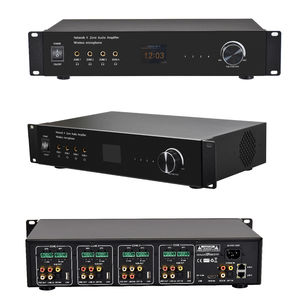 Amplificateur de puissance miniature en aluminium 16 canaux Cloudyx CL-4 |   Système <span class=keywords><strong>HiFi</strong></span> 200W APTX-HD avec USB/AirPlay/Spotify/Tidal pour un home cinéma complet - Product Image 1