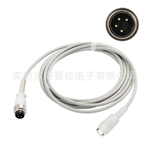 Stok 4 Pin Invasive Blood Pressure Cable For Abbott Ultras Sensor <b>Adapter</b> Connector PVC Material Plug In Type - Product Image 5