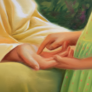 Dipinto a Olio di Gesù 100% Fatto a Mano 36x24 Pollici Stile Classico di Lusso Astratto per Arredamento Camera da Letto - Product Image 1