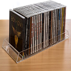 ที่จัดขาตั้งสำหรับจัดแสดงซีดีทำจากอะคริลิคสีใสตกแต่งบ้าน - Product Image 5