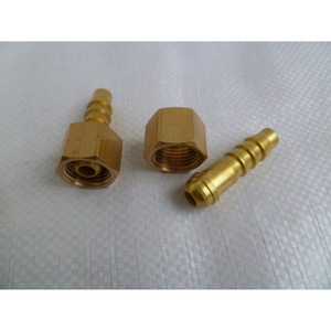 Pressure Reducing Valve Connector Copper Hex <b>Adapter</b> <b>Plug</b> In For Gas Cylinder Oxygen Nitrogen Use - Product Image 4