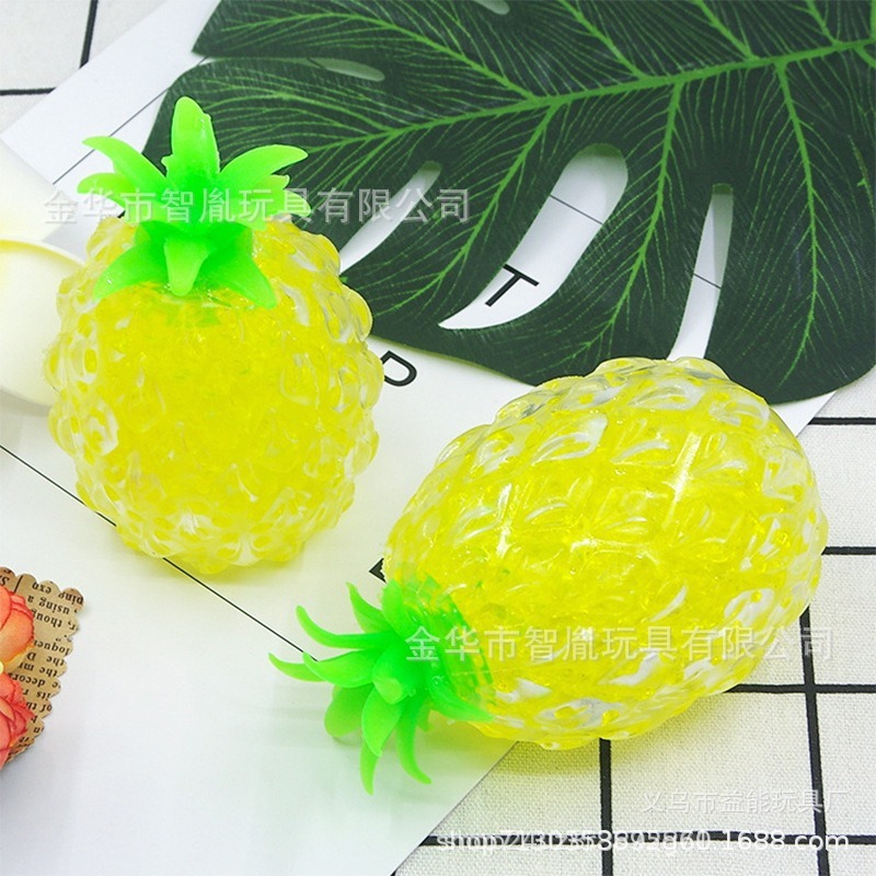 water drop yellow-large pineapple-1 piece