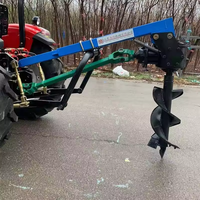 Lutian PTO entraîné 3 points Post Hole Auger pelle machine tracteur met en œuvre