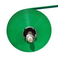 Tuyau d'arrosage plat en PVC souple vert haute pression de 1, 2, 3, 4, 5, 6 pouces pour l'agriculture