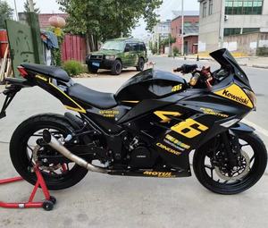 Moto sportive Kawasaki <span class=keywords><strong>Ninja</strong></span> <span class=keywords><strong>250</strong></span>/400cc d'occasion, moteur refroidi par eau, freins ABS doubles, accélération fluide, maniabilité stable - Product Image 5