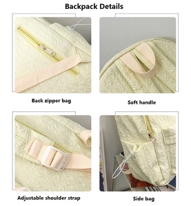 Wholesale Custom Female Student Personalized Schoolbag Large Capacity Fashion Trend Travel <b>Computer</b> Bag Leisure Outdoor <b>Backpack</b> - Product Image 5