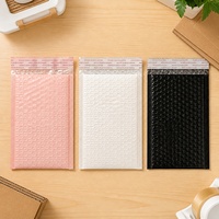 Enveloppe d'expédition A5 personnalisée avec logo, résistante aux déchirures, blanche, avec rembourrage à bulles pour l'envoi, promotion des supermarchés et des épiceries