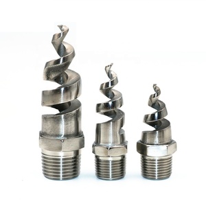 3/4 1/4 Messing SS316 Metalls taub kontrolle nicht verstopfende Vollkegel-Sprüh spiral düsen - Product Image 6