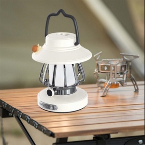 Lámpara LED de pared portátil retro para camping al aire libre, luz de ambiente para tienda de campaña, venta al por mayor - Product Image 1