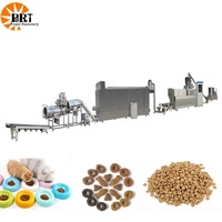 Machine extrudeuse automatique pour la production de croquettes pour animaux de compagnie, ligne de production d'aliments pour animaux