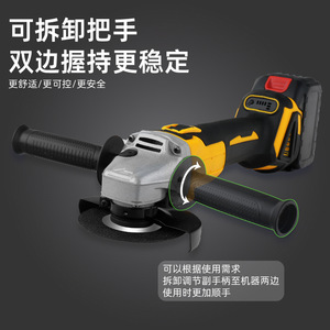 Hi-Spec 20V Cordless Angle Grinder Brushless 12000 RPM Aluminum Alloy General Purpose Grinding Polishing Tool - Product Image 5
