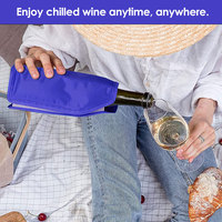 2025 nouveau refroidisseur de bouteille de vin isolé à double fonction et manchon plus chaud pour pique-nique Camping voyage accessoires de cuisine