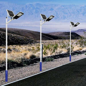 Usine directement 200W lampadaire solaire Led lampadaire solaire 10W 30W lampadaire solaire extérieur étanche livraison rapide <span class=keywords><strong>Ti</strong></span> - Product Image 2