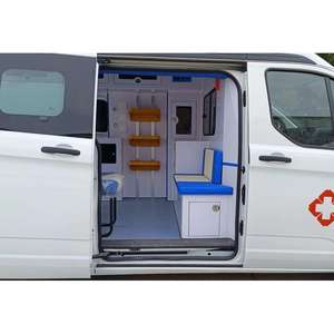 Nouvelle ambulance hospitalière à configuration avancée équipée d'une clinique dentaire mobile d'assistance respiratoire pour le transport médical - Product Image 1