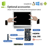 Écran LCD Kyocera 8,4 pouces 1024x768 TCG084XGLAAPNN-AN00-S, écran haute luminosité, affichage extérieur pour navigateur GPS, modules LCD 8,4 pouces