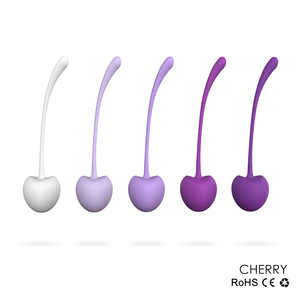 S011 boules de <span class=keywords><strong>Kegel</strong></span> en forme de cerise boules de vagin de poids différent pour l'exercice musculaire du plancher pelvien féminin améliorant la santé - Product Image 3