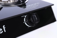 Cuisinière à gaz domestique à 2 brûleurs, haute puissance, sur pied, pour usage en magasin, compatible GPL