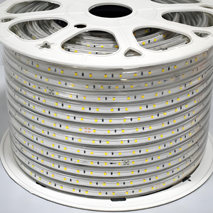 ไฟ <span class=keywords><strong>LED</strong></span> แถบกันน้ำแรงดันสูงสำหรับไฟภูมิทัศน์ โรงงานผลิตโดยตรง 220V 120D 144D 180D 240D 3000K 4000K 6000K IP65 - Product Image 4