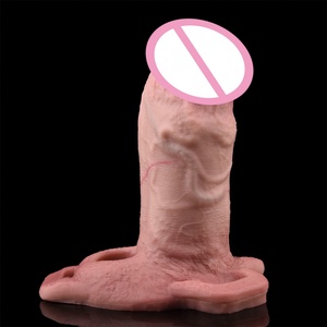 Anneau pénien en silicone souple et réaliste pour homme, réutilisable, pour retarder l'éjaculation, jouet sexuel masculin - Product Image 1