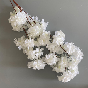 Fábrica Real Touch Rama de flor de cerezo artificial Ramas de árbol de boda decorativas - Product Image 4