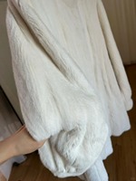 Manteau long décontracté en fourrure de vison véritable pour femme, coupe ajustée, manches fuselées, col montant, en polyester, coupe-vent, couleur unie, pour l'hiver