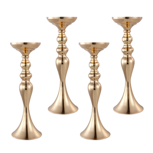 Metal Flower <strong>Vase</strong> <strong>Stand</strong> 38cm Elegant Design for Weddings Home Decor Reception Candle Holders Table Centerpieces Living Room - Product Image 3