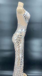 MF recortado ropa coreana noche pavo vestidos de diseñador escenario Club Swan Lake disfraz Sexy vestido de fiesta mujeres - Product Image 2