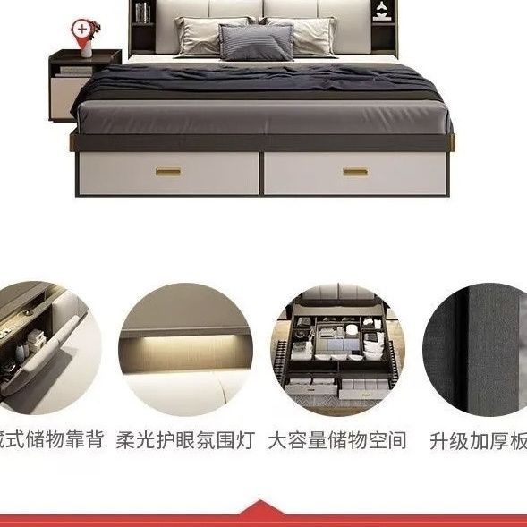 Grigio (letto con contenitore alto/tavolino da comodino)