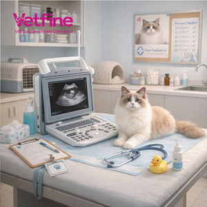 Dierenarts Ultrasound Groothandel Draagbare Handheld Zwart-Wit Doppler Ultrasound Apparaat met Probe - Product Image 1