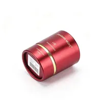 Emballage cosmétique en papier kraft recyclé écologique imprimé sur mesure, tube cylindrique, boîte cadeau ronde pour parfum