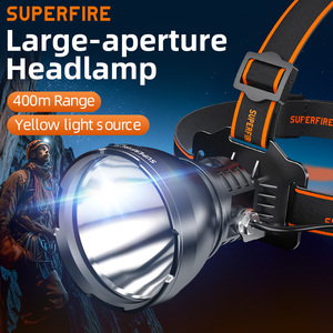 21700充電式LEDヘッドランプ2000LM高強度400mロングスロー90 ° チルト調整防水デザイン釣りキャンプ用 - Product Image 2
