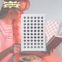 Appareil de soin du visage infrarouge AZURE OEM/ODM 220 MW/cm à haute puissance lumineuse, panneau de luminothérapie LED rouge sur pied, garantie 5 ans
