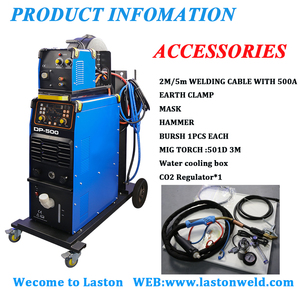 Máy Hàn MIG MAG Công Nghiệp 2021 CO2 IGBT Xung Đôi 380V 250 Amp Máy Hàn Biến Tần DP-250 3 Pha - Product Image 3