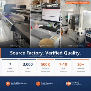 แหวนแม่เหล็กติดโทรศัพท์แบบ OEM แข็งแรงพิเศษ, บางเฉียบ 360 องศา °   ขาตั้งตั้งโต๊ะแบบพับได้สำหรับไอโฟน แอนดรอยด์ ที่วางโทรศัพท์ในรถยนต์ - Product Image 5