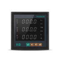 Medidor de Energía Digital LED Trifásico Ydkz SEM9200, 96x96mm, Clase 0.5, RS485 Modbus-RTU